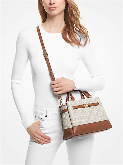 michael kors reed small satchel|michael kors extra small handbags.